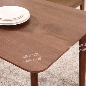 <span class=keywords><strong>Table</strong></span> et chaise de salle <span class=keywords><strong>à</strong></span> <span class=keywords><strong>manger</strong></span> rectangulaire de luxe en MDF avec pieds en bois, ensemble de <span class=keywords><strong>Table</strong></span> <span class=keywords><strong>à</strong></span> <span class=keywords><strong>manger</strong></span> moderne en bois massif, bon marché - Product Image 4