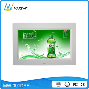 Lente Delgado 9 pulgadas Picture Music Mp3 Mp4 Digital Photo Frame Memoria - Product Image 1
