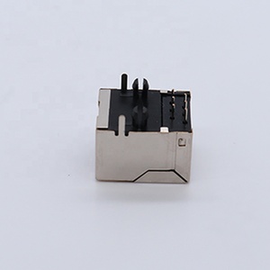 PA66 模块垂直 <span class=keywords><strong>RJ45</strong></span> 连接器 <span class=keywords><strong>10</strong></span> 针以太网母头 - Product Image 4