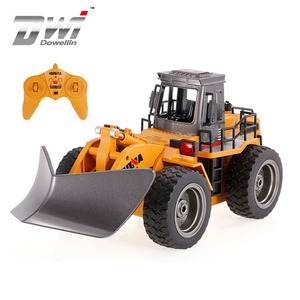 DWI Dowellin 2,4g Huina Fernbedienung Bulldozer Lkw Bau Fahrzeug 1/18 Engineering Lkw RC Auto - Product Image 1