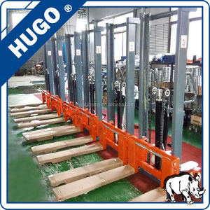 Apilador Manual de palés para carretilla elevadora estándar hidráulico 1T, 1,6 m - Product Image 4