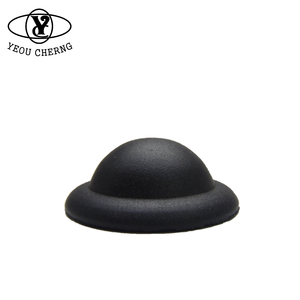 Raccords de pieds de forme ronde goujon inférieur en plastique pour sacs à bagages F12 - Product Image 3