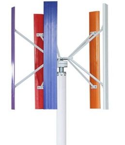 Zm Top bán 300-600 Wát <span class=keywords><strong>Vertical</strong></span> Axis Máy phát điện gió với hiệu quả Blades - Product Image 2