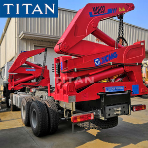 Truk Pengangkut Kontainer Titan 20FT dengan Sistem Pemuatan Samping untuk Pengangkatan Kontainer - Product Image 2