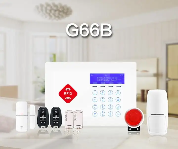 Wireless Home Security Sistema di Allarme GSM Based