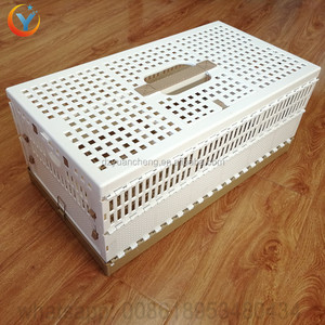 Scatola di volo di addestramento della gabbia di trasporto del piccione della quaglia del pollame di plastica di buona qualità - Product Image 5