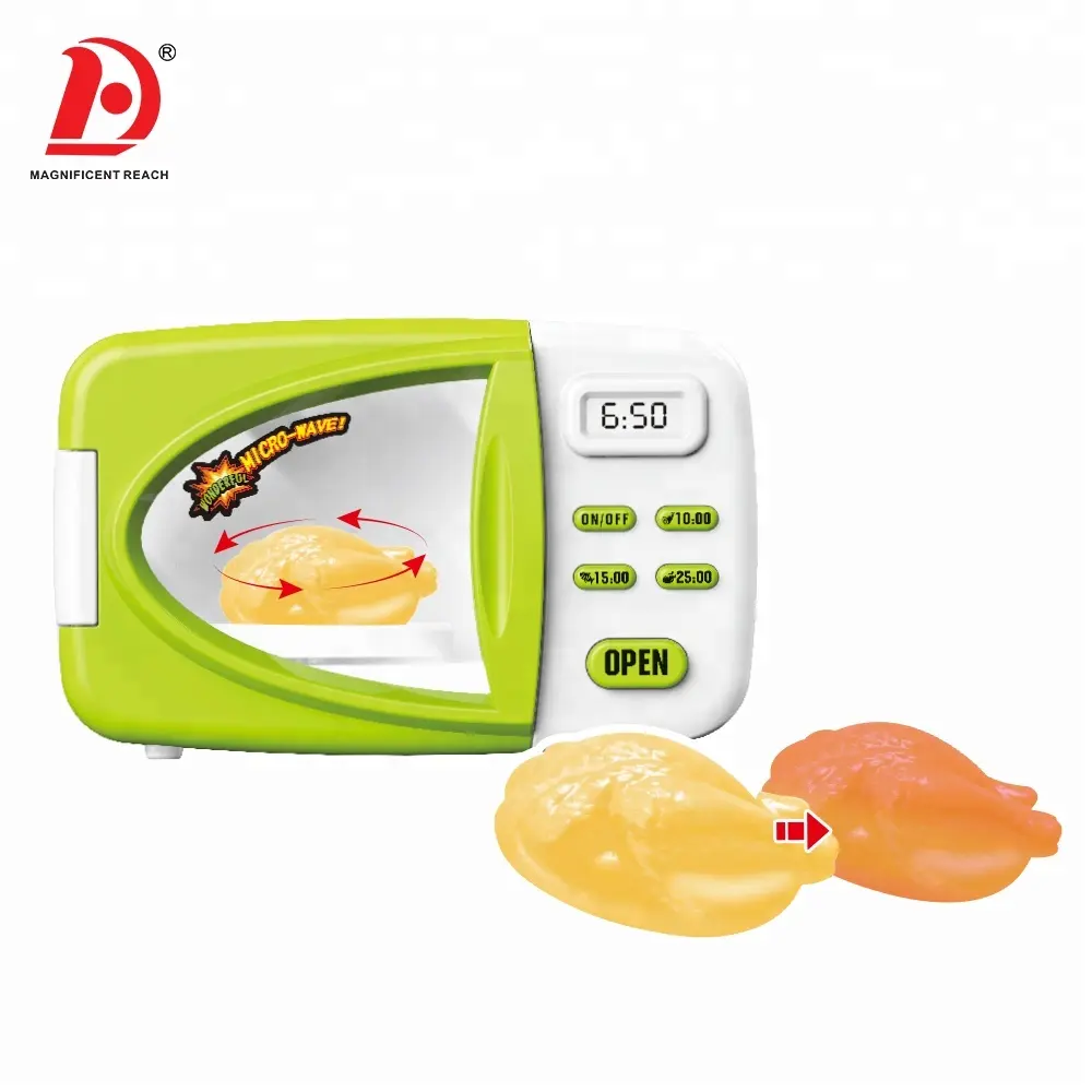 HUADA Детский комплект для ролевых игр для приготовления пищи кухонная посуда приборы электронная микроволновая печь игрушка для детей