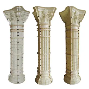 Colonne in cemento romano di 25cm di diametro stampo ABS stampo ad iniezione plastica