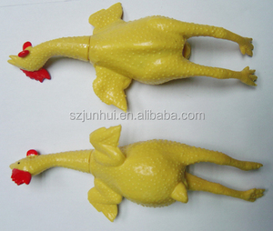 Jouets <span class=keywords><strong>de</strong></span> blague <span class=keywords><strong>de</strong></span> poulet en caoutchouc - Product Image 1