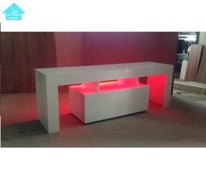 Design moderno legno <span class=keywords><strong>TV</strong></span> Stand per <span class=keywords><strong>TV</strong></span> fino a 60 nuovo semplice soggiorno mobili in legno Wardrobs per sala da pranzo e uso domestico - Product Image 2