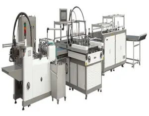 ZFM-700/900B-máquina de fabricación de cubiertas de libro duro, totalmente automática, máquina de procesamiento de papel, 20-30 unidades/min de capacidad de producción