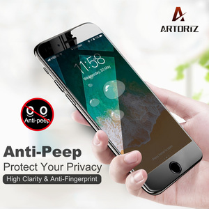 Pellicola Protettiva Privacy in Vetro Temperato Anti-spia e Anti-graffio ARTOURIZ per <span class=keywords><strong>iPhone</strong></span> 7 <span class=keywords><strong>8</strong></span> - Product Image 2