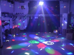 2% remise facile à contrôle de mariage partie décoration led rgbw piste de danse boule magique lumière - Product Image 5