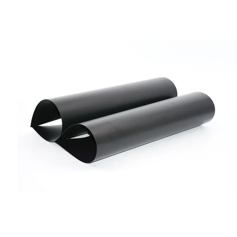 Matt Black Plastic Film 150 Micron ESD Plastic PVC Roll For Stationery