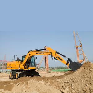 Ht155w shangdong hengte brand 15 <strong>ton</strong> <strong>wheel</strong> <strong>excavator</strong> for sale 0.6   m3 new iso  ce - Product Image 5