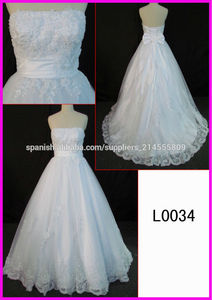Vestido nupcial de la venta caliente Guangdong moda personalizar última gwon <span class=keywords><strong>Brial</strong></span> moda - Product Image 1