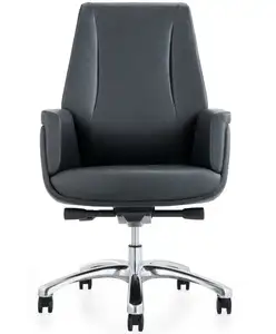 Офисное кресло из синтетической кожи, кресло из натуральной кожи, руководитель, директорский стул