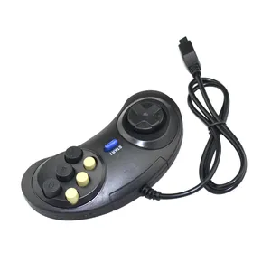 Nieuwe 6 Digitale Knoppen Bedrade Controller Pad Voor Sega Mega Drive Megadrive Gamepad Joystick Voor Sega Genesis Md