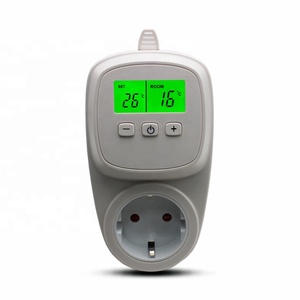 Prise thermostatique 16A pour pièce, <span class=keywords><strong>thermostat</strong></span> numérique électrique à <span class=keywords><strong>brancher</strong></span> dans la prise murale - Product Image 1