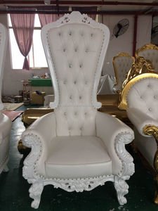Kursi Raja Pernikahan Full White - Product Image 6