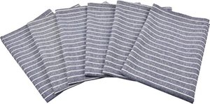 Sinland 20 Pouce x 20 Pouce <span class=keywords><strong>Lin</strong></span> <span class=keywords><strong>Serviette</strong></span> <span class=keywords><strong>de</strong></span> <span class=keywords><strong>Table</strong></span> - Product Image 3