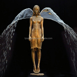 Fontana d'acqua in metallo bronzo di alta qualità per decorazioni da giardino, ideale per piazze e aree esterne. - Product Image 2