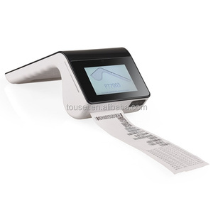 Double tablet POS Terminal with printer NFC Mag Card Chip/GPS/4g/2D Code bars/WiFi /<span class=keywords><strong>Android</strong></span> OS/EMV PT7003 - Product Image 5