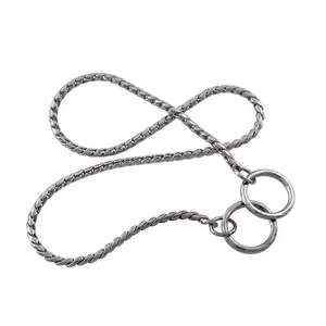 Schlangenkette Hund Choke Collar Gehorsam Ausbildung Slip Kragen Durable Hund Kette Kragen - Product Image 1