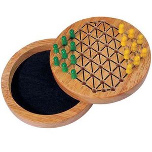 Juego de mesa clásico de madera de bambú, <span class=keywords><strong>solitario</strong></span> - Product Image 2