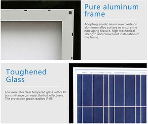 Nhà Sản Xuất Hệ Thống Nhà Sử Dụng <span class=keywords><strong>250</strong></span> <span class=keywords><strong>Watt</strong></span> Tấm Pin Mặt Trời Pv <span class=keywords><strong>Panel</strong></span> - Product Image 4