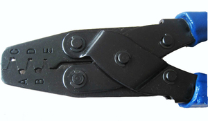 Alicate de prensado para crimpar terminales de barril abierto, terminales no aislados herramienta de prensado para enchufes crimpadora herramienta de mano LS-303B - Product Image 4