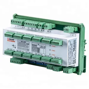 Medidor de potência de multicanais kwh, medidor modbus rs485