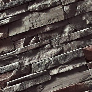 Revestimiento de Pared Exterior Económico para Chimeneas, Revestimiento de Piedra Apilada, Prefabricado, Flexible, Delgado, Imitación Piedra Artificial - Product Image 2