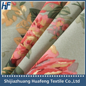 240厘米75*46编织印花棉帆布面料，用于桌布/窗帘/床上用品 - Product Image 4