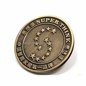 Zinc Alloy Custom Letter 3D Badge Lapel Pin With Die Casting