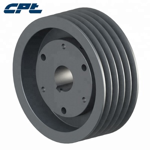 ซีรีย์ CPT 5ร่อง5C เหล็กหล่อแบบเจาะลิ้นรอกขับสายพาน V สำหรับบุช QD ปรับแต่งได้ - Product Image 3