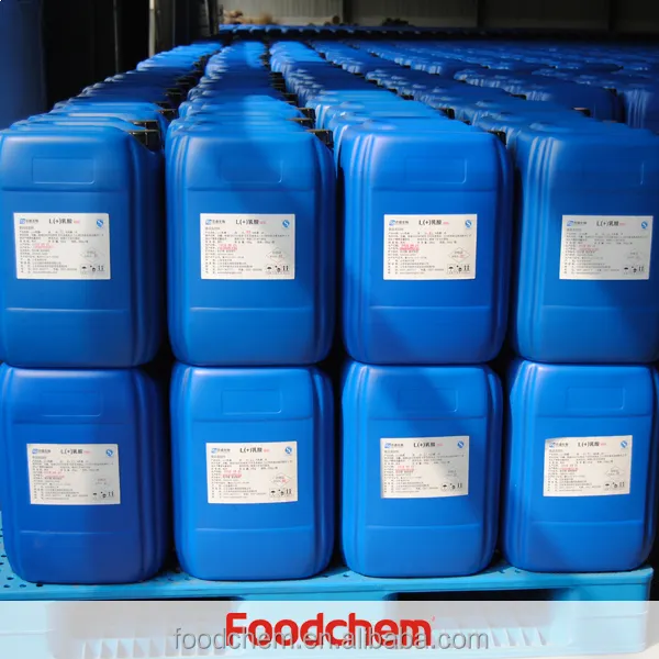 Food Grade E270 Halal Lactic Acid For Sale 80%88%