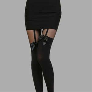2017 Nouvelle Saison Nouveau Style Fille De Danse Collants <span class=keywords><strong>Noir</strong></span> <span class=keywords><strong>Couture</strong></span> Bowknot Collants - Product Image 1