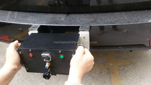 Machine de marquage par poinçonnage automatique portable pour plaque signalétique/moteur/code VIN/châssis - Product Image 2