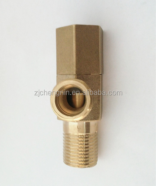 Bathroom Accessories Brass Angle Gate Valve