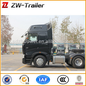 howo remolque usados <span class=keywords><strong>de</strong></span> camiones <span class=keywords><strong>tractor</strong></span> 420hp hw79 cabina para la venta - Product Image 1