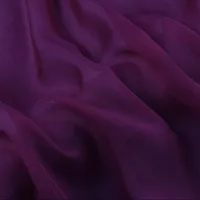 Howmay tissu en mousseline de soie 5 m/m 55 "cm 140 cm 100% pure soie tissu roseo violet pour écharpe robe doublure tissu