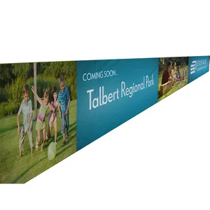 Full Color Outdoor Iklan Pvc Flex Banner Backlit untuk Digital Printing