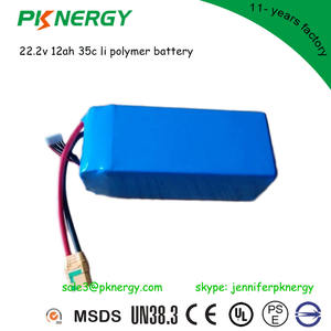 OEM Alta tasa 15C 20C 25C 35C 12000 mAh 22000 mAh batería Lipo 12 V 22.2 V Litio Batería para el helicóptero - Product Image 3