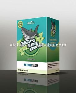 Shark shape gummy omega 3 cá <span class=keywords><strong>Softgel</strong></span> dầu Viên Nang - Product Image 1