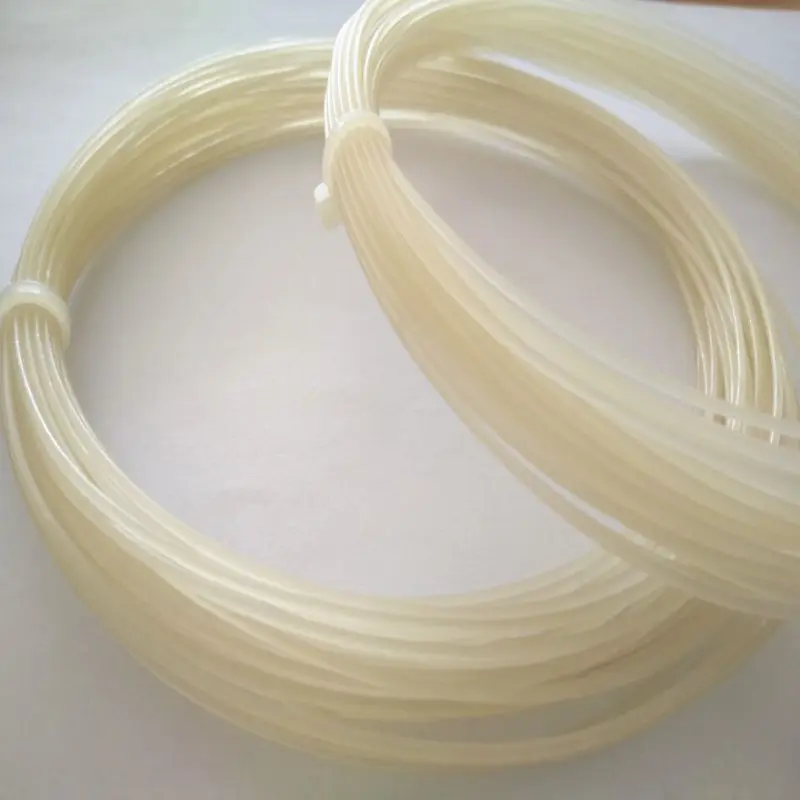 Nylon Tennis String Good Feeling Synthetic Gut 1.34mm 12m Pearl White 12M/40FT 55-60lbs CN;GUA KELIST High Durability K134 10