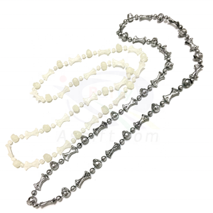 <strong>Wholesale</strong> Halloween Bone Mot Beaded Necklace Mardi Gras Party <strong>Favors</strong> Ornament <strong>Supplies</strong> - Product Image 3