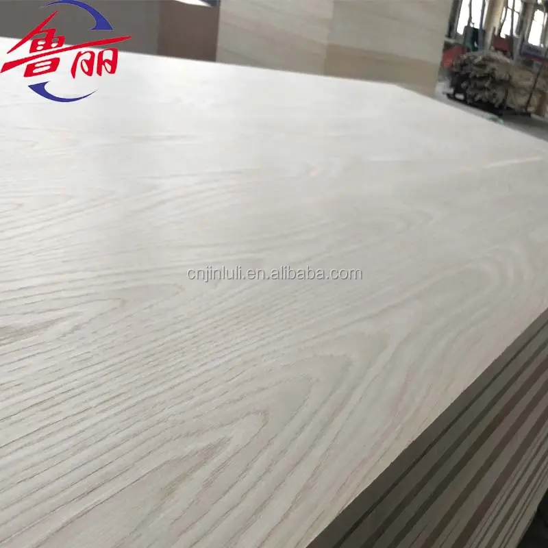 18mm White Oak Veneer Laminated MDF