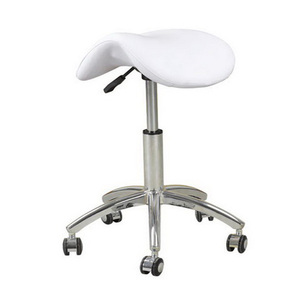 Ghế yên xoay nâng thanh phân đơn giản thanh ghế phòng thí nghiệm làm đẹp cắt tóc cưỡi phân cao với tựa lưng - Product Image 1