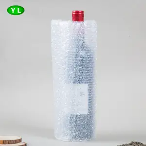 Neues Material PE-Blasens chutz beutel verpackung für Wein-/Glasflaschen